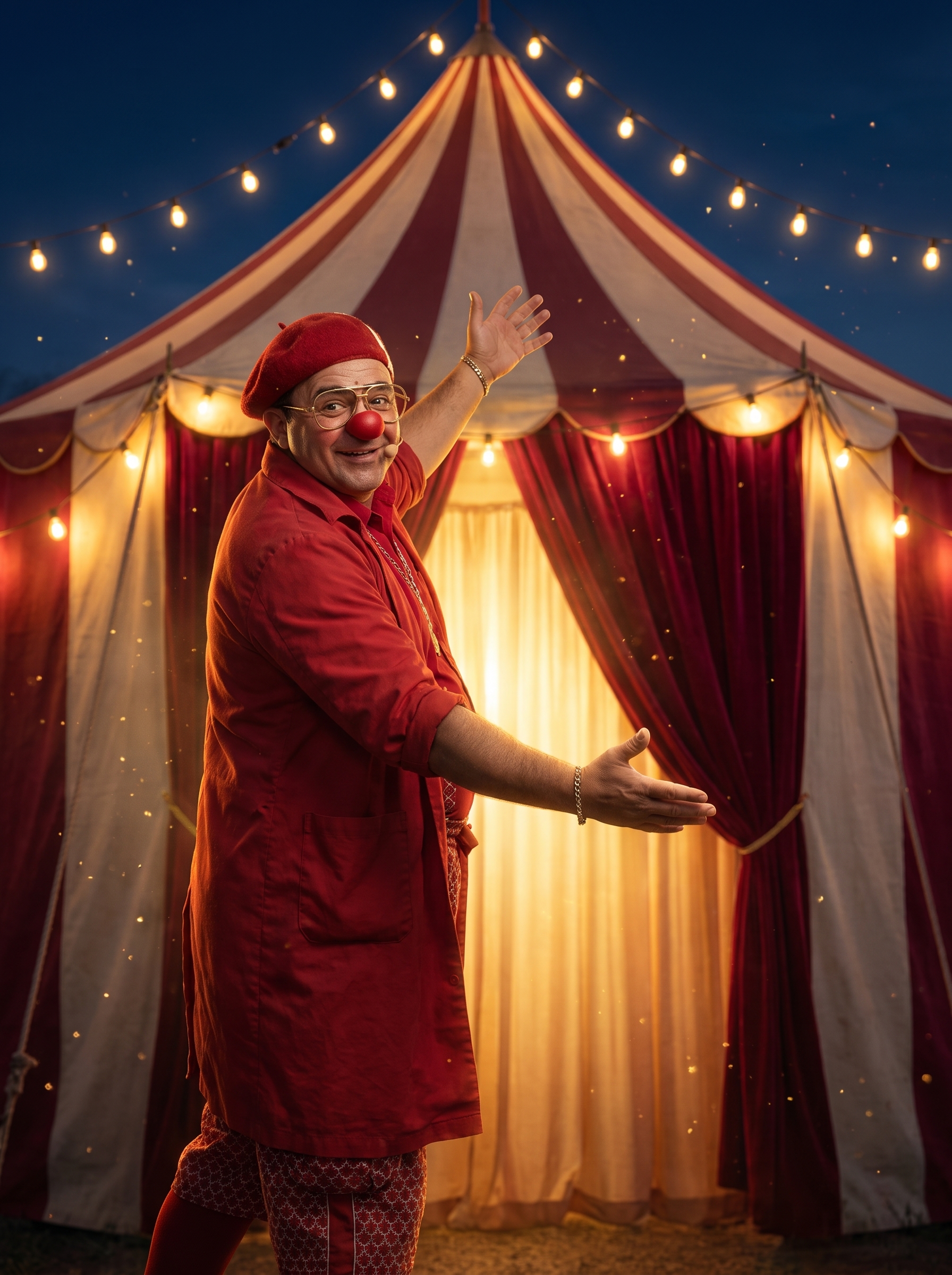 Bienvenida a la carpa del Circo Bonaire